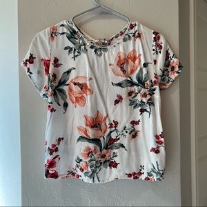 Womens Abercrombie and fitch blouse floral